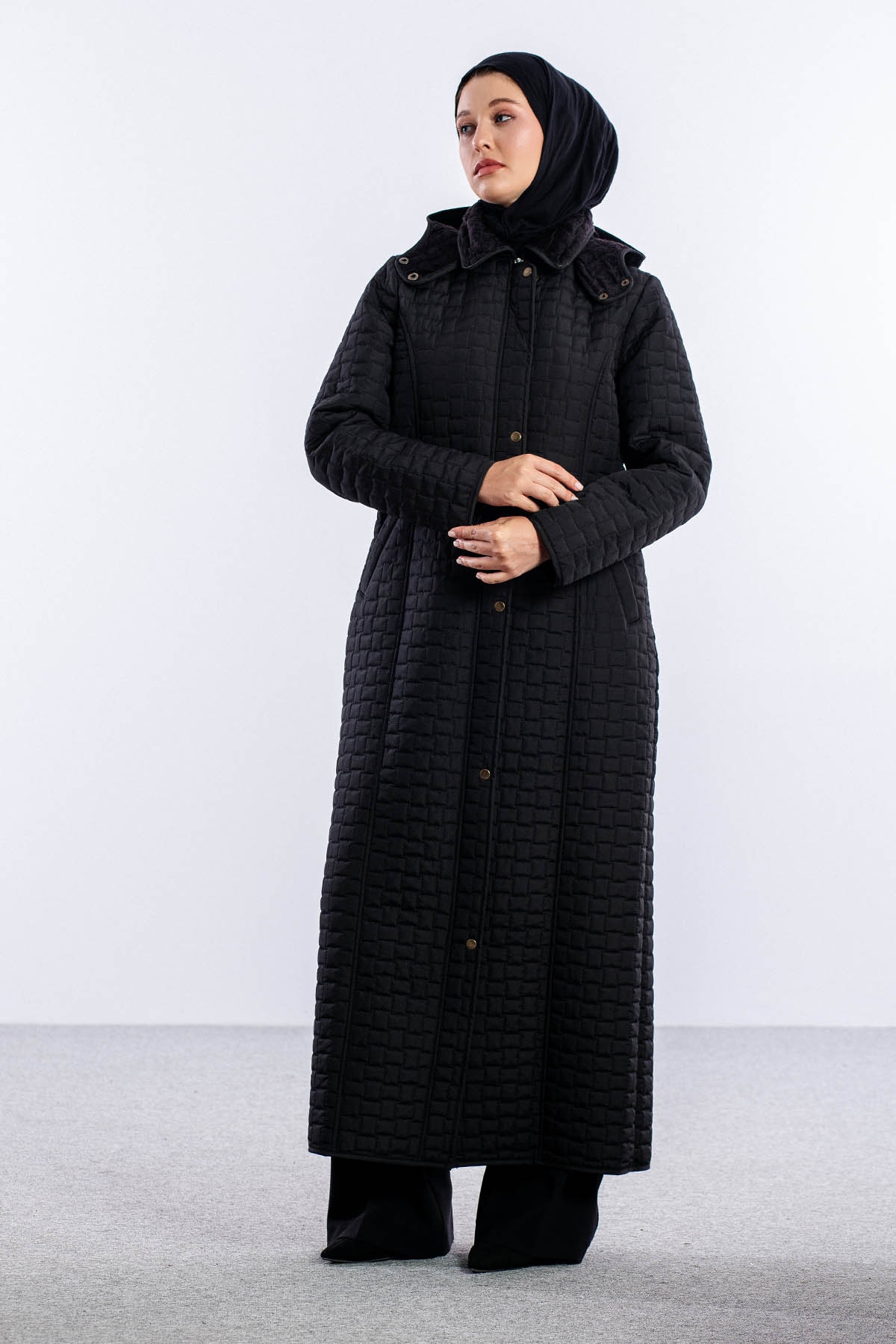 1034 Takim 44-50 Fitil Kumas Zimbali - Siyah - 2