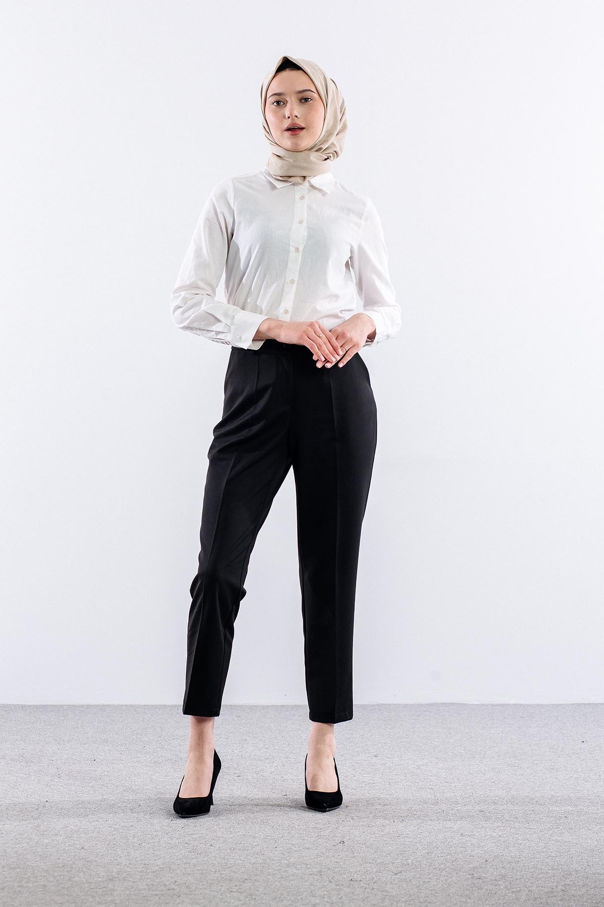 1185 Pantolon 44-50 - Siyah - 1