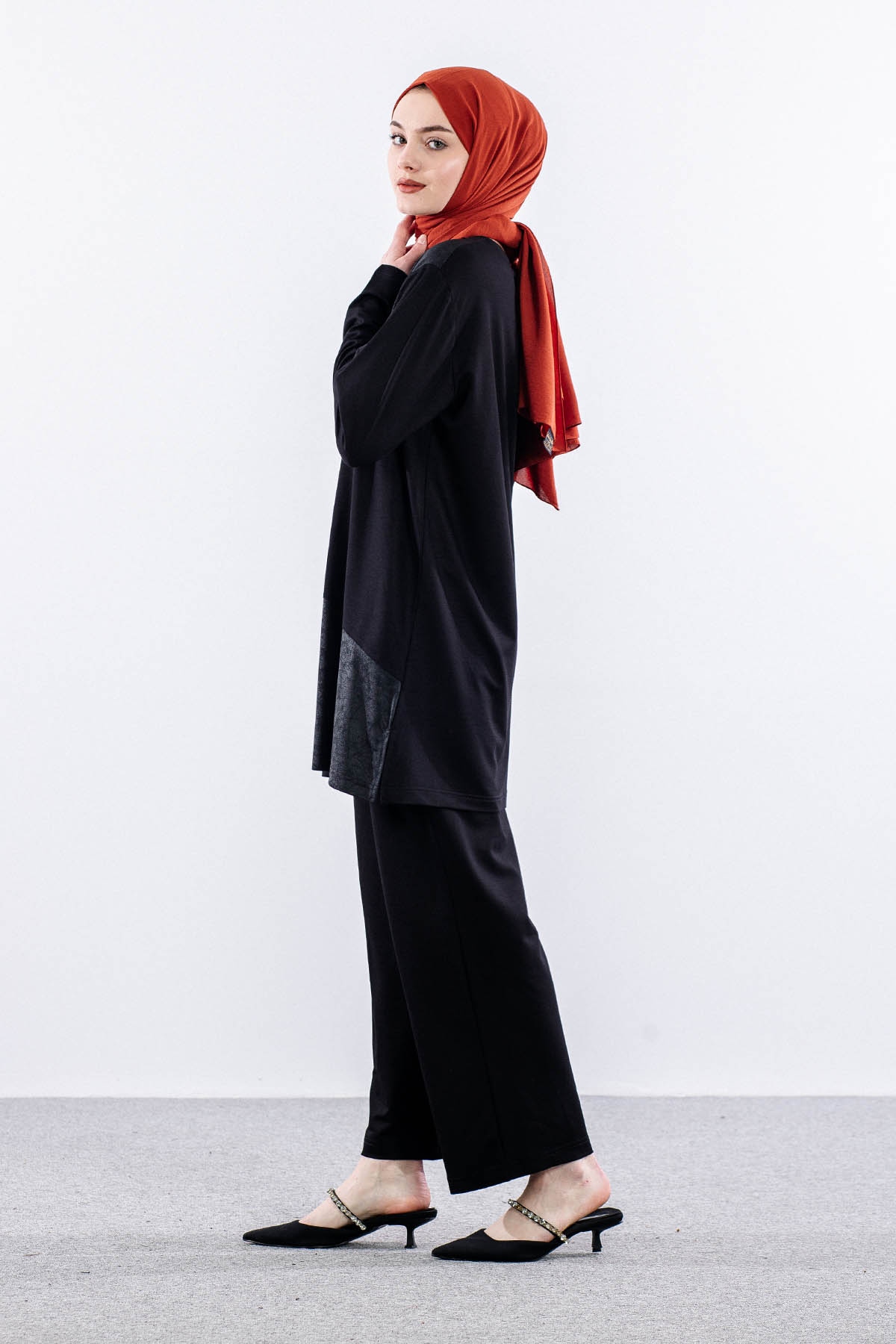 1404 Takim 44-46-48-50 Kare Desen - Siyah_k.deri - 4