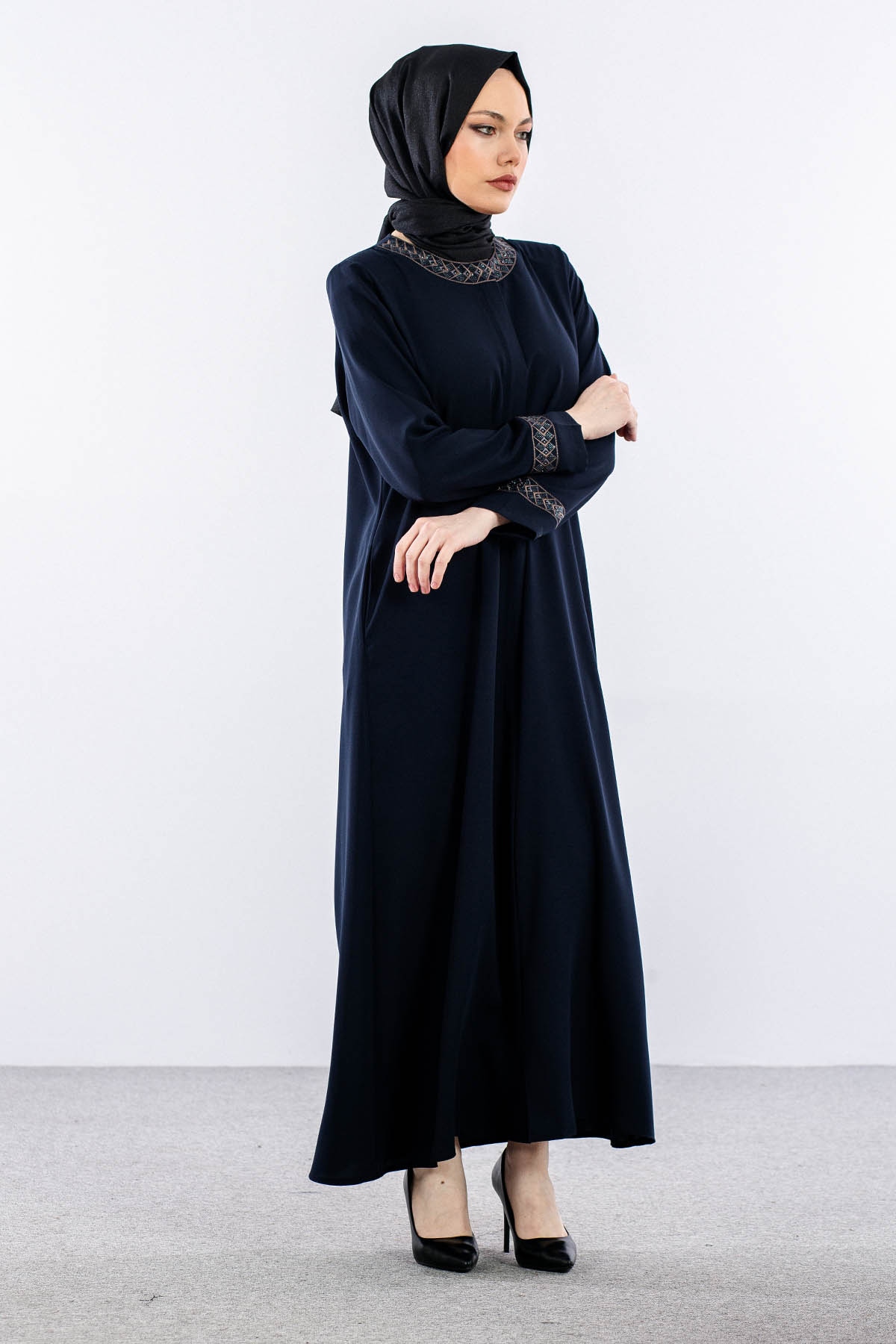 1505 Ferzin Ferace 46-56 - Lacivert - 2