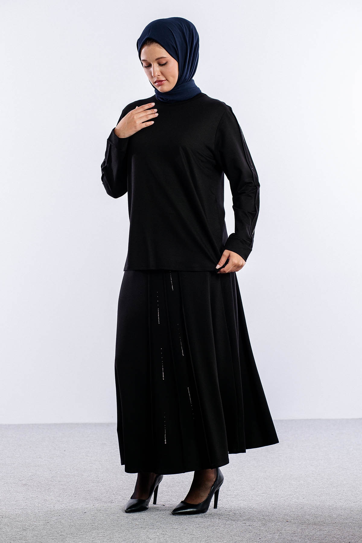 2017 E.takim 44-50 Kolda Tas Detay - Siyah - 2