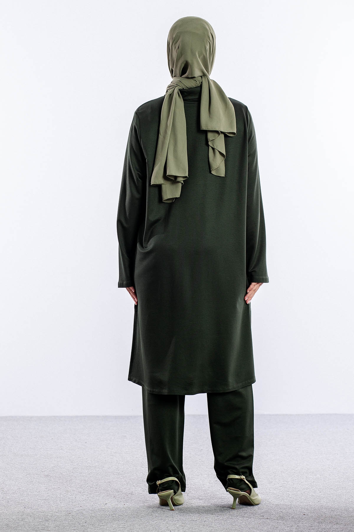 2026 Takim 42-48 Gold Dugme - Haki - 4