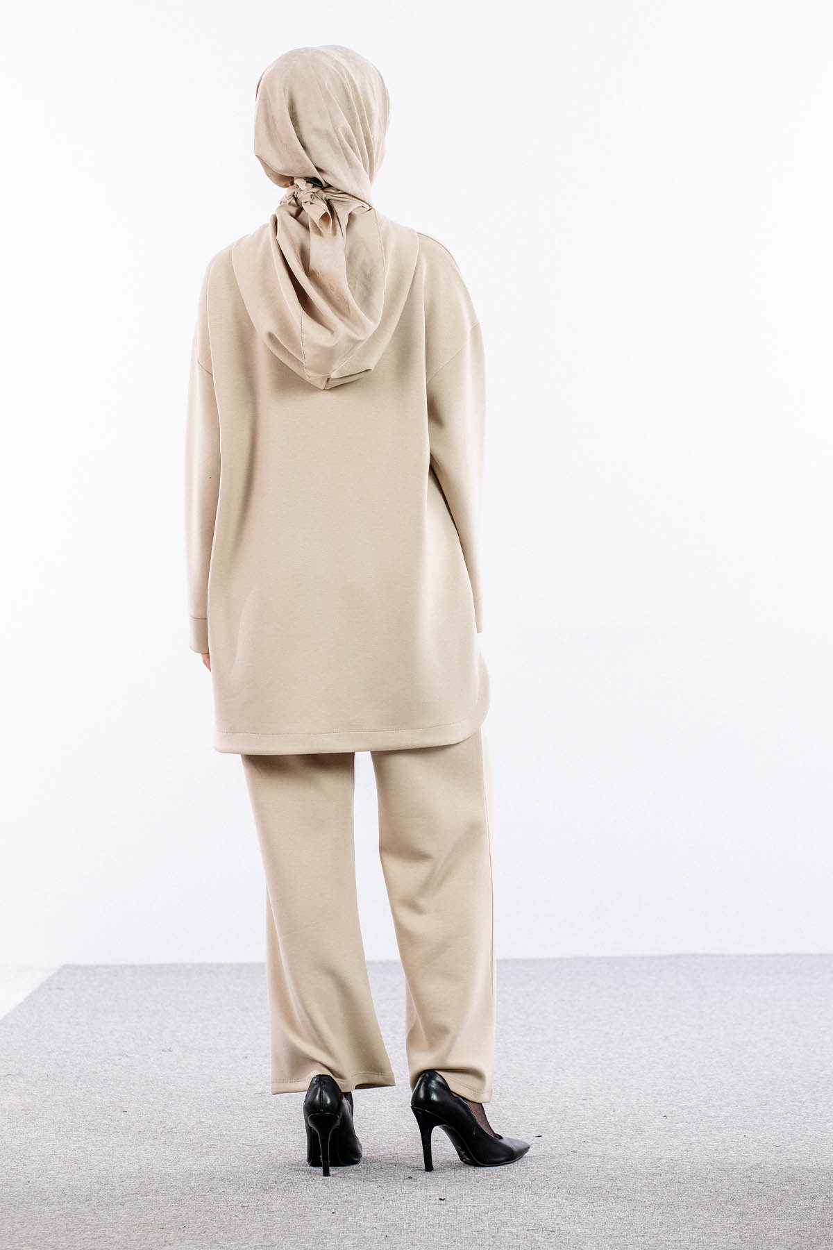 2027 Takim 42-46 Kanguru Cep Fermuarli - Tas - 5