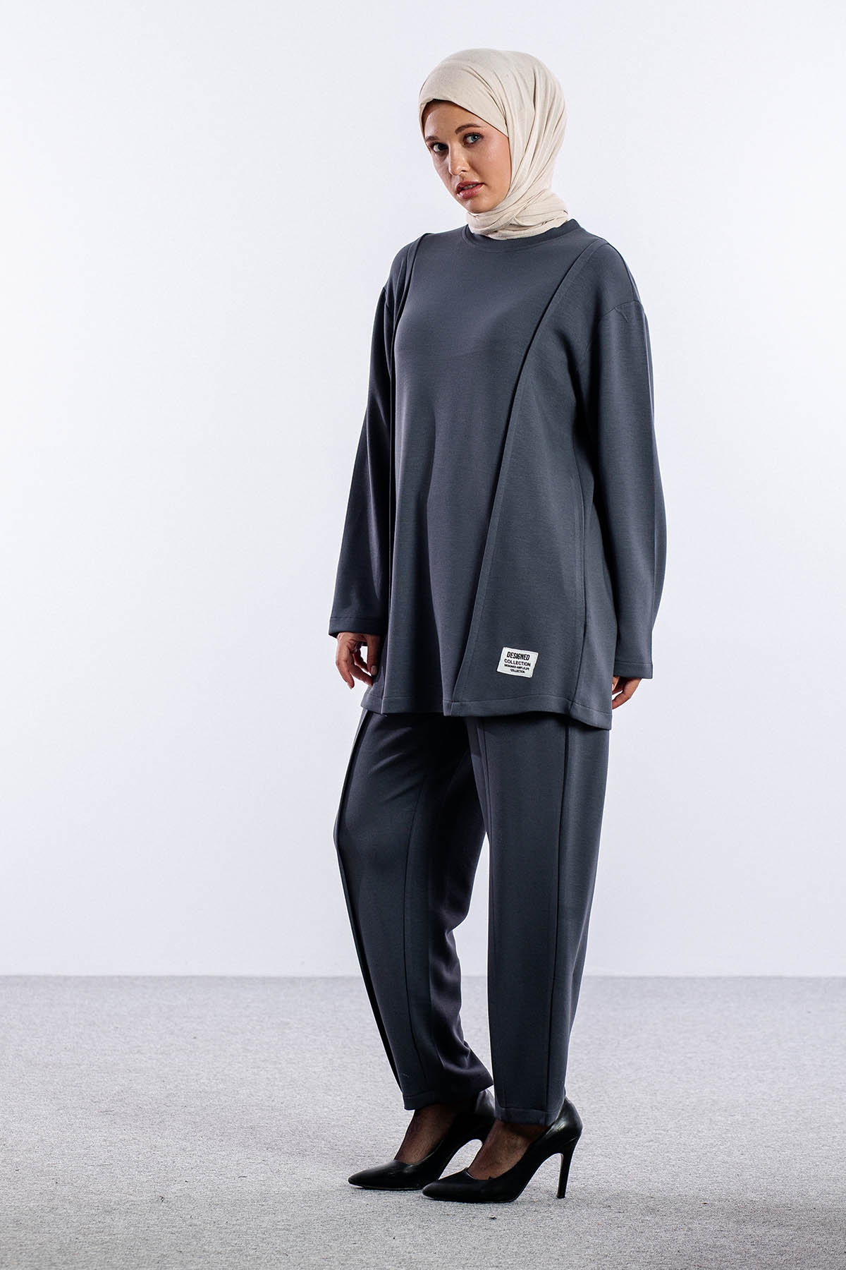 2029 Takim 42-48 Spor Dikis - Gri - 4