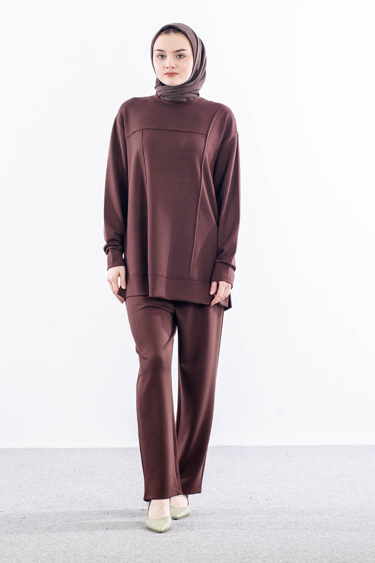 2037 Takim 42-48 - Kahve - 1