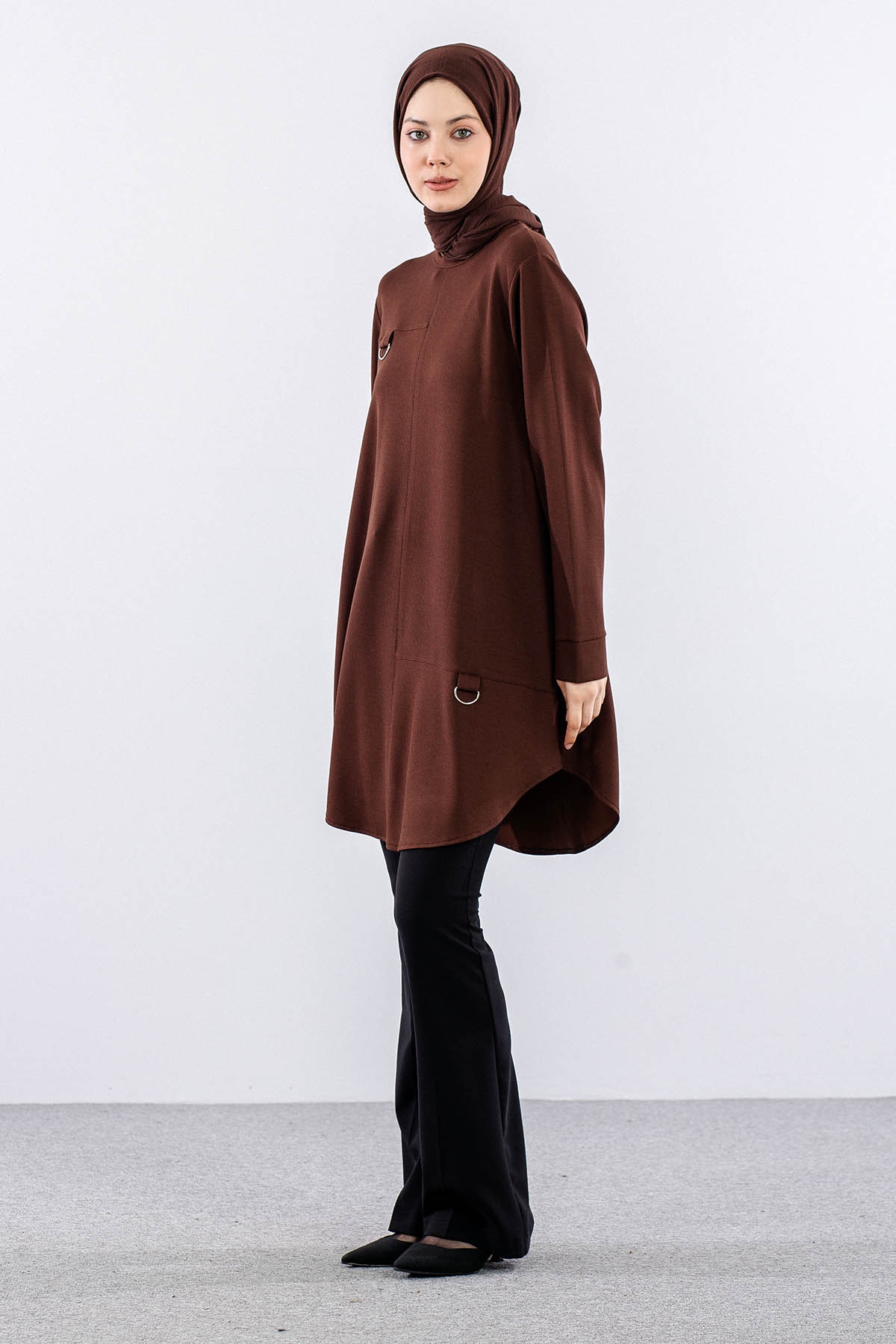 2042 Tunik 44-52 - Kahve - 3