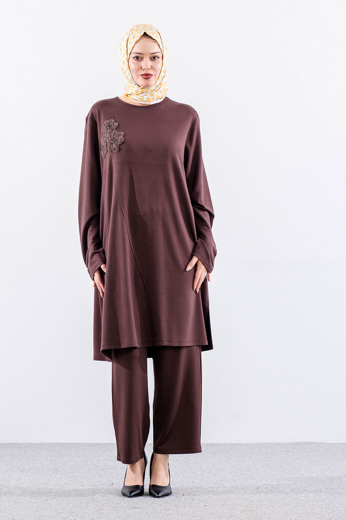 2043 Takim 44-50 - Kahve - 2