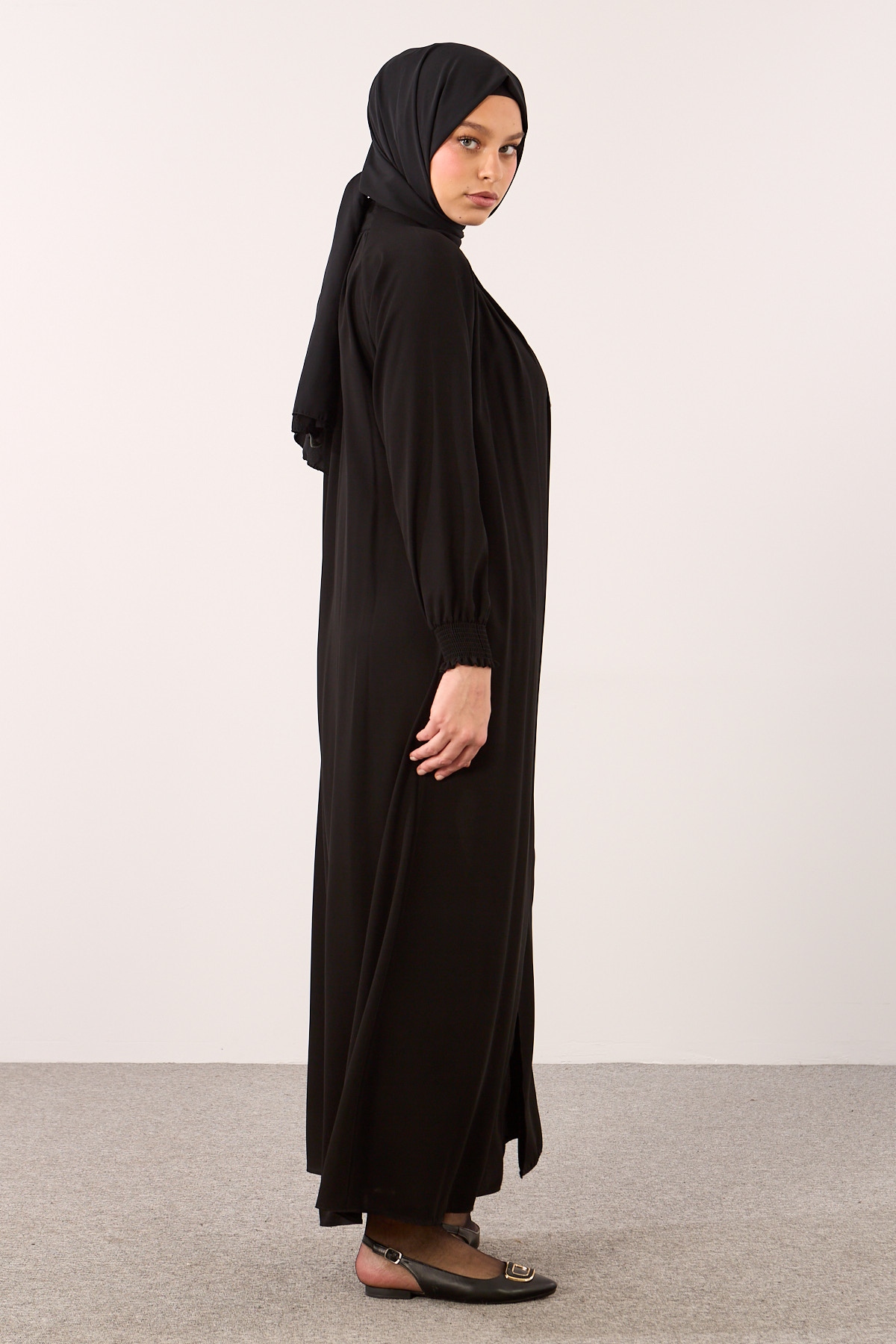 2047 Ferace 38-48 Mevlana - Siyah -- - 4