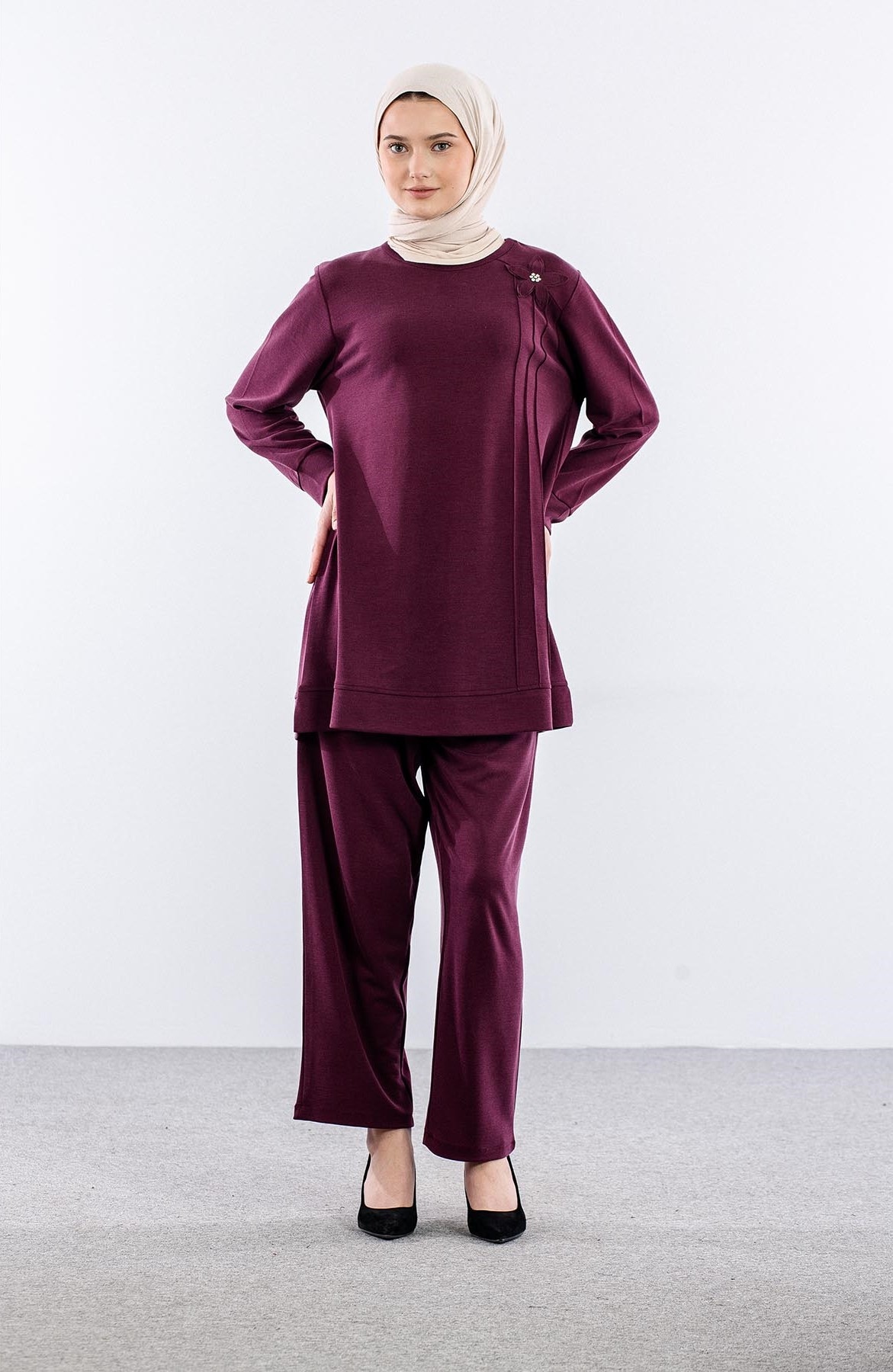 2064 Takim 44-50 - Bordo - 3