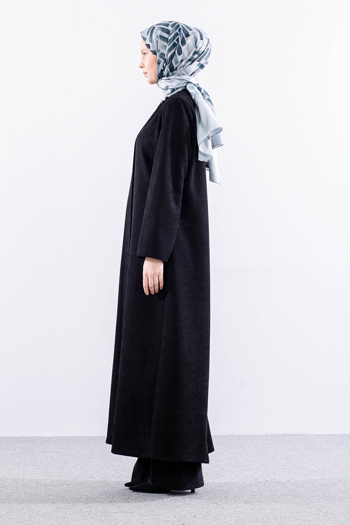 2180 Ferace 44-54 Sonil Kumas - Siyah - 3