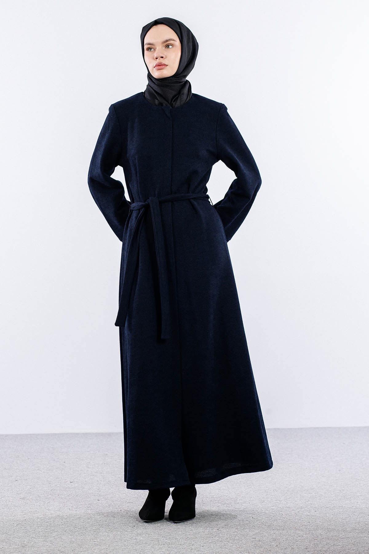 2186 Ferace 42-52 Sonil Kare Nakis - Lacivert - 2