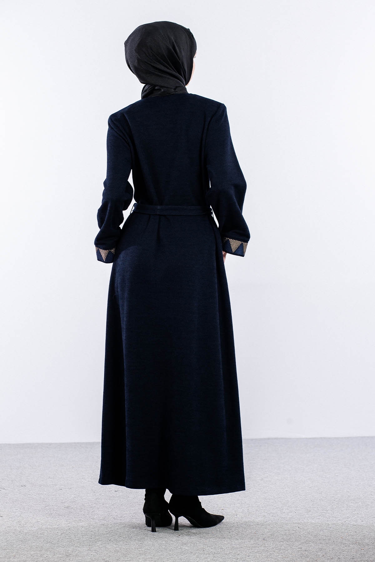 2186 Ferace 42-52 Sonil Kare Nakis - Lacivert - 5