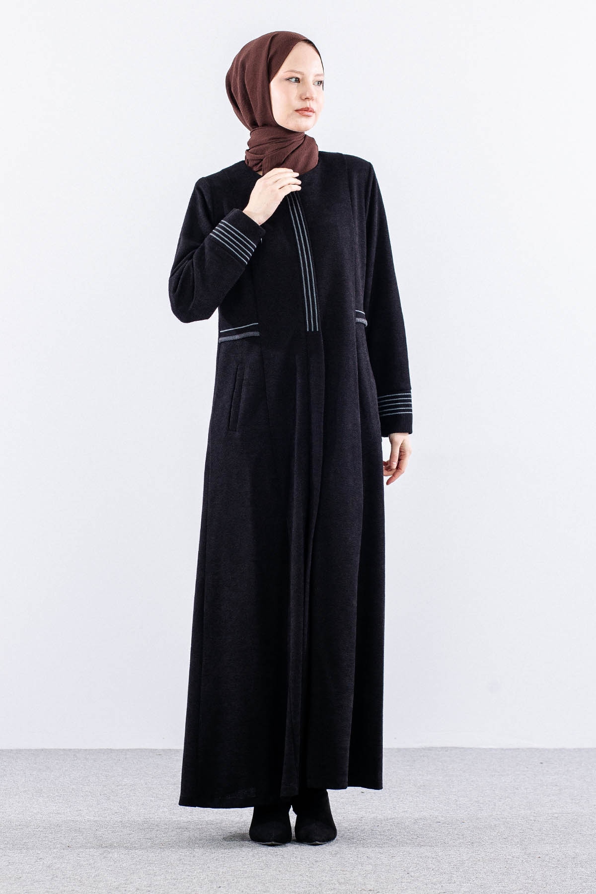 2257 Ferace 42-52 Sonil Kumas - Siyah_gri - 2