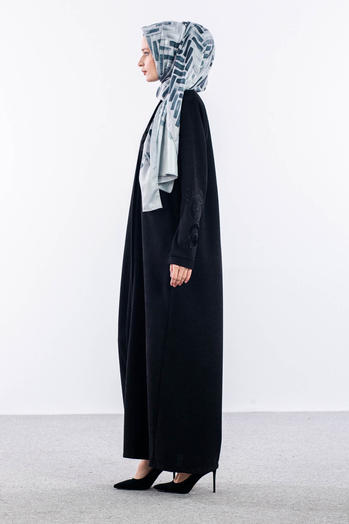 2260 Ferace 46-56  Sonil Damla Nakis - Siyah - 3