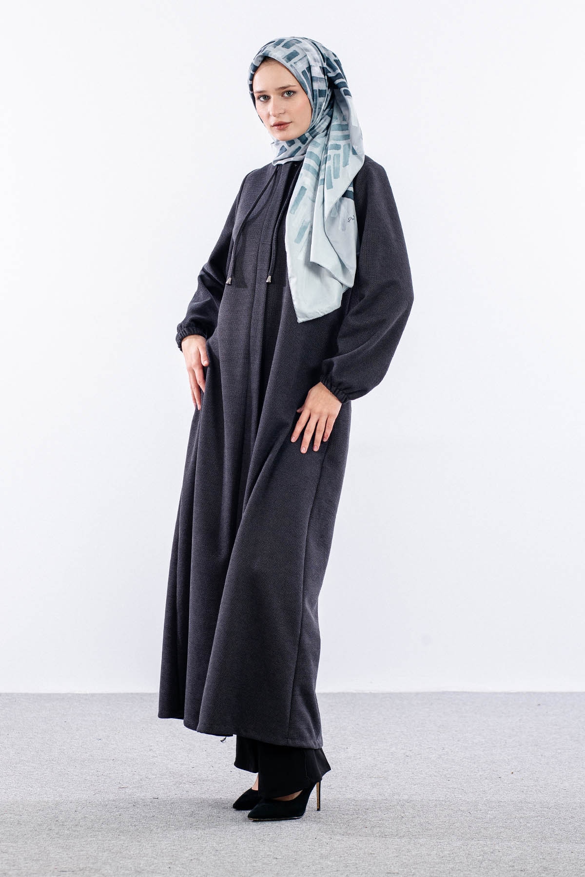 2265 Ferace 42-52 Sonil Kumas - Gri - 1