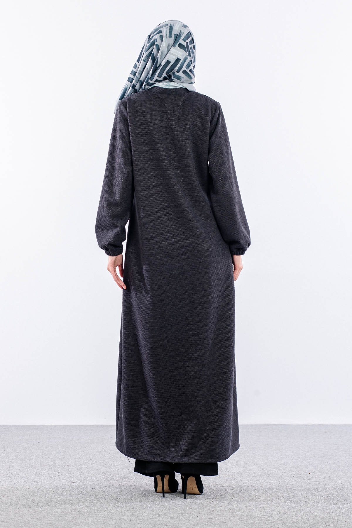 2265 Ferace 42-52 Sonil Kumas - Gri - 5