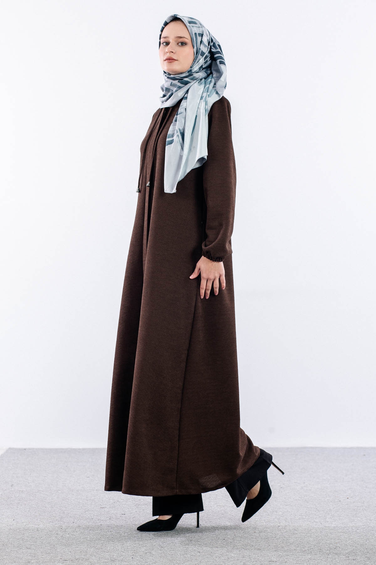 2265 Ferace 42-52 Sonil Kumas - Kahve - 2