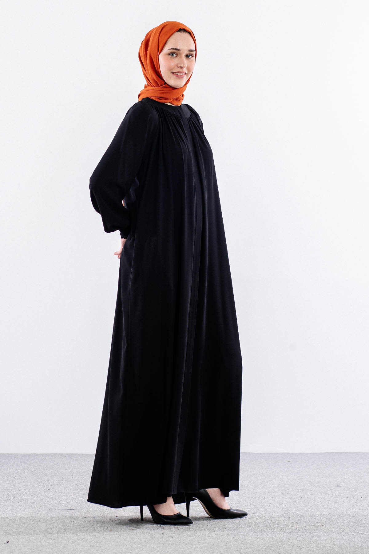 2316 Ferace 38-48 Roba - Siyah - 3