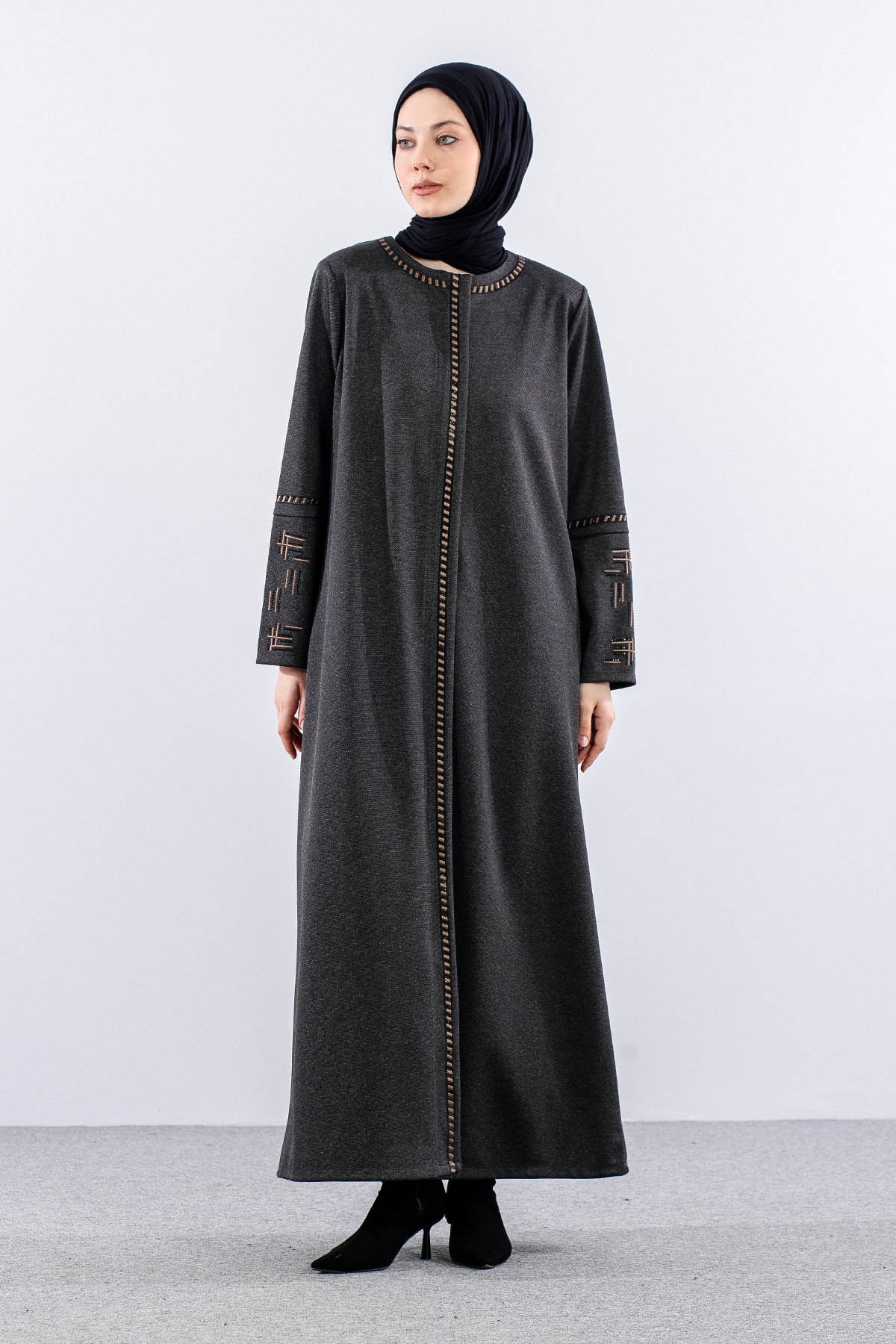 2321 Ferace 46-56 Atlas Kumas - Gri - 1