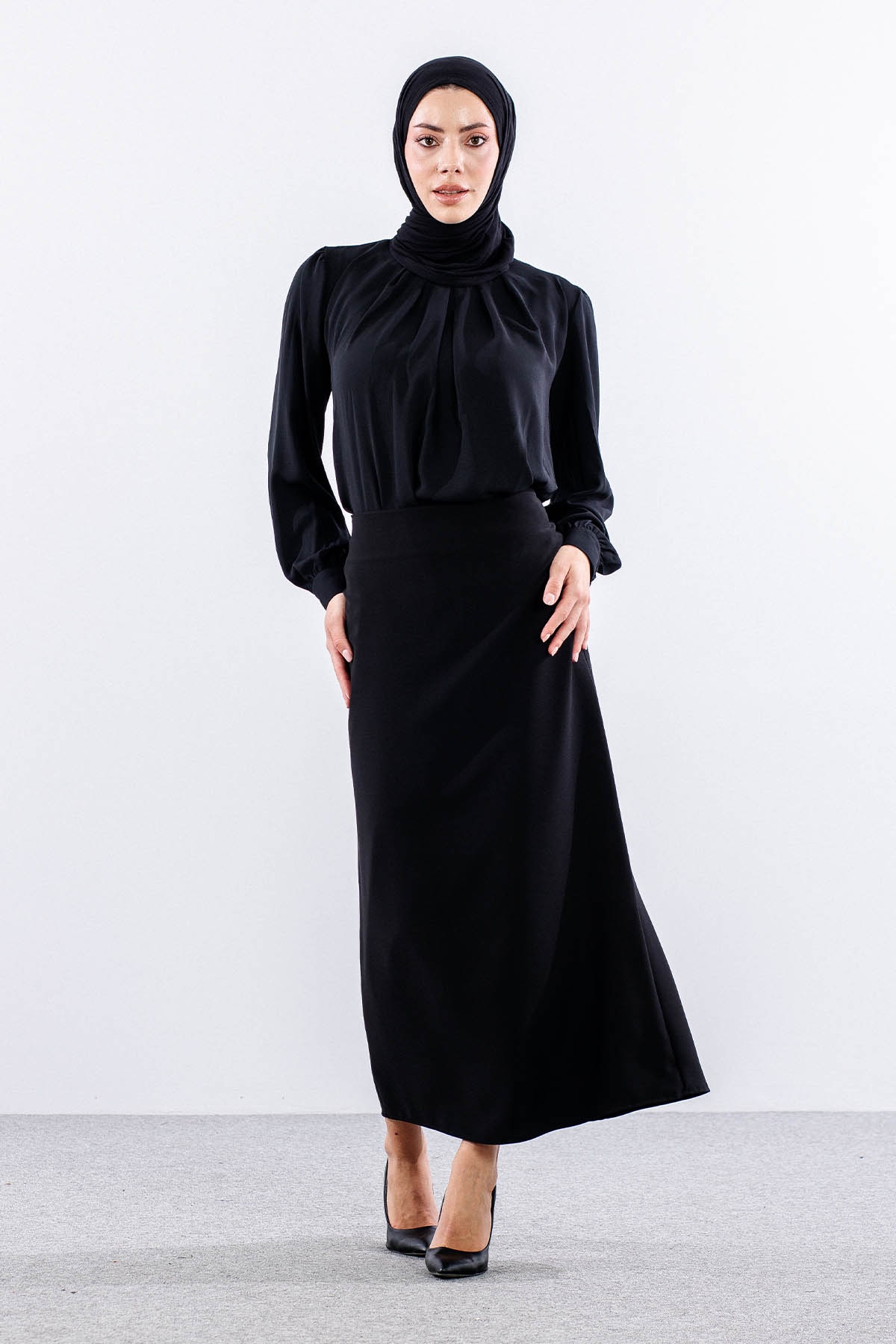 2519 Etek 42-52 Kalem Model - Siyah - 2