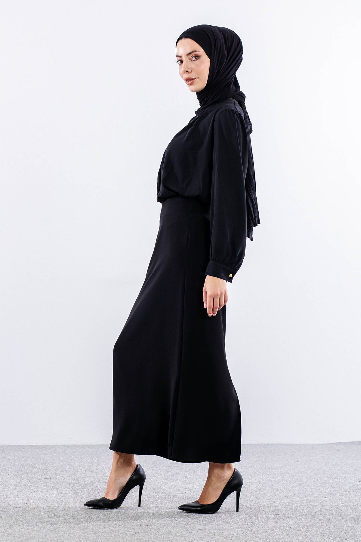 2519 Etek 42-52 Kalem Model - Siyah - 4