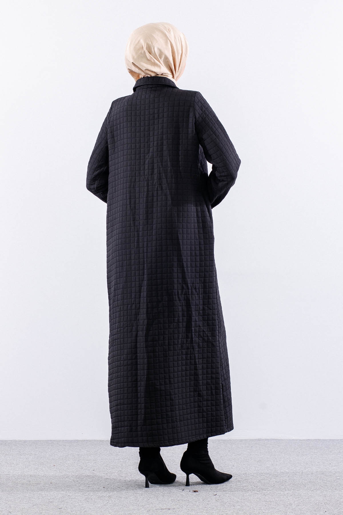 2522 Kapitone Kap 40-50 - Siyah - 5