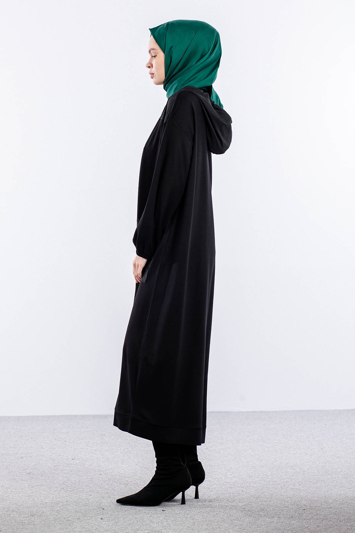 25254 Kaban 44-46-48 Parasut Garni - Siyah - 5