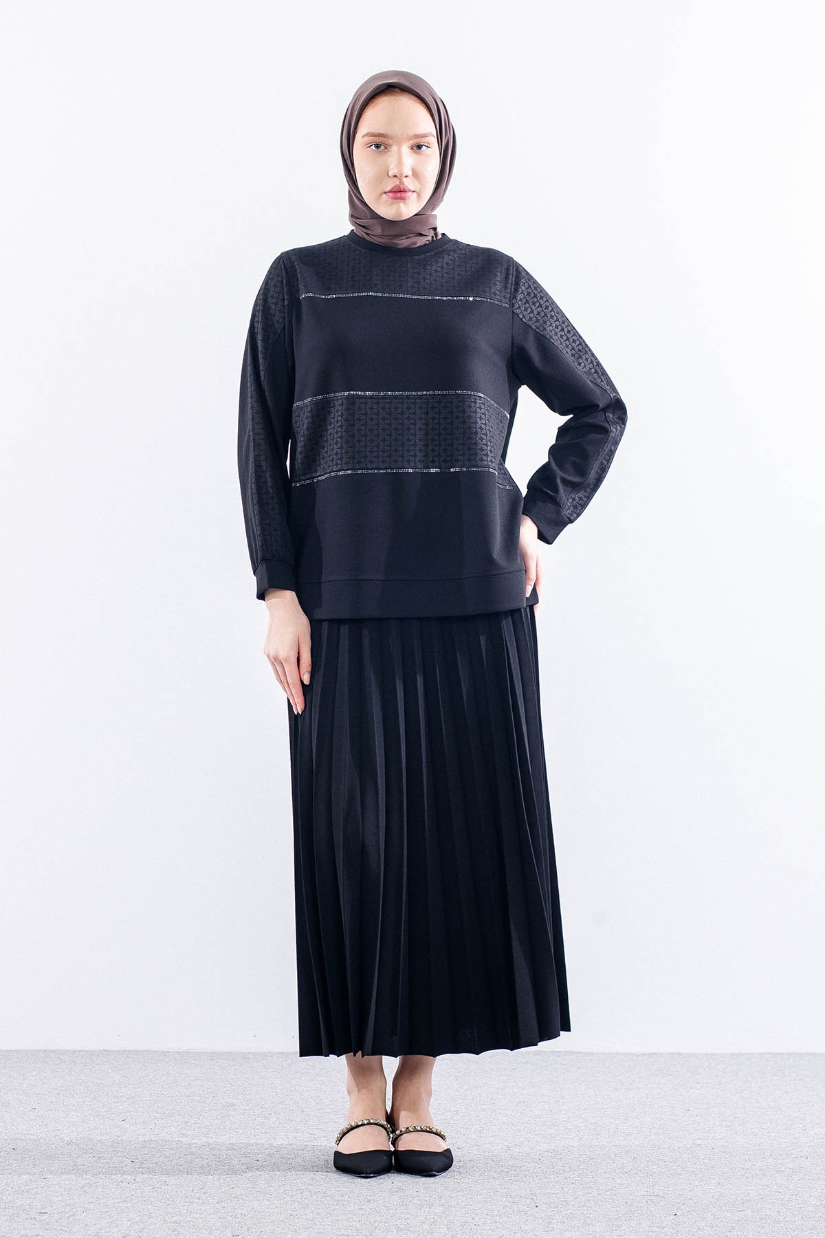 25263 E.takim 44-46 - Siyah - 1