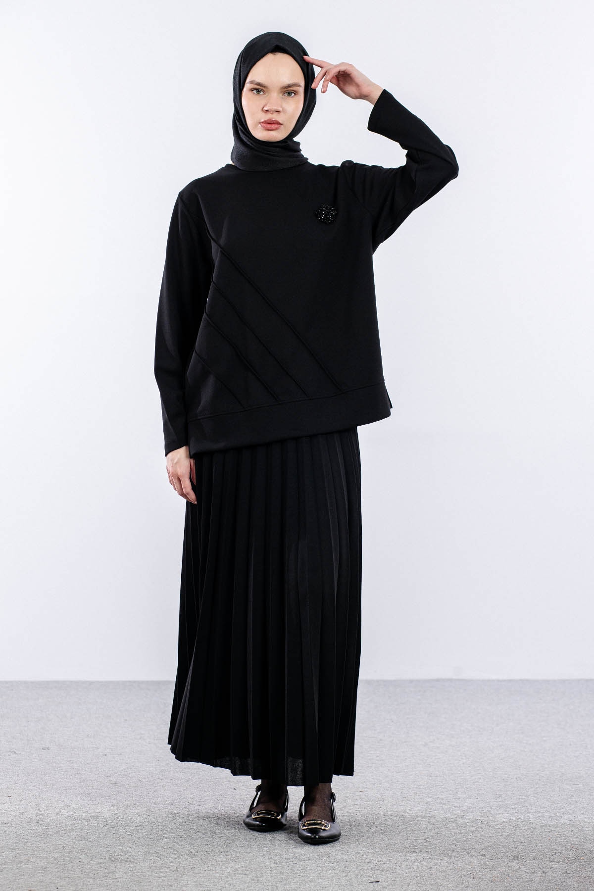 25266 E.takim 44-46 - Siyah - 2