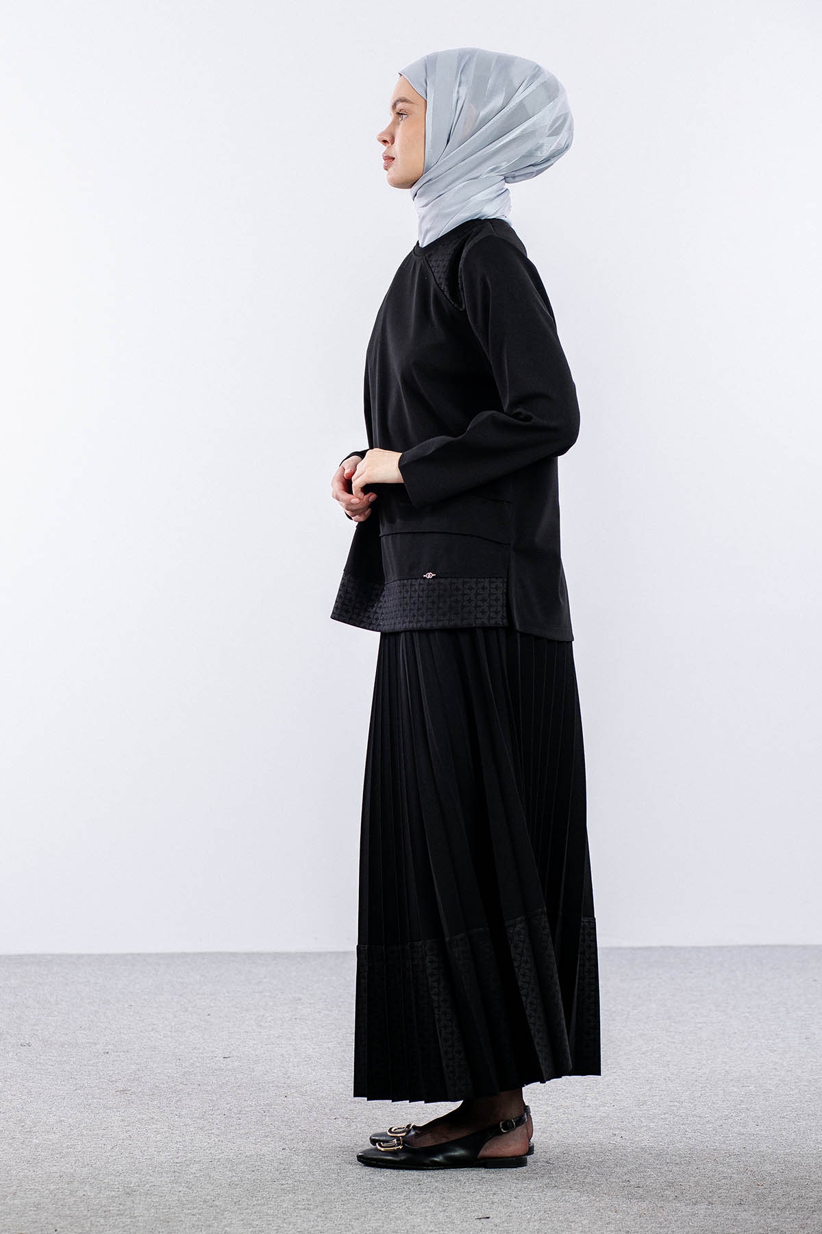 25267 E.takim 44-46 Omuz Jakar - Siyah - 5