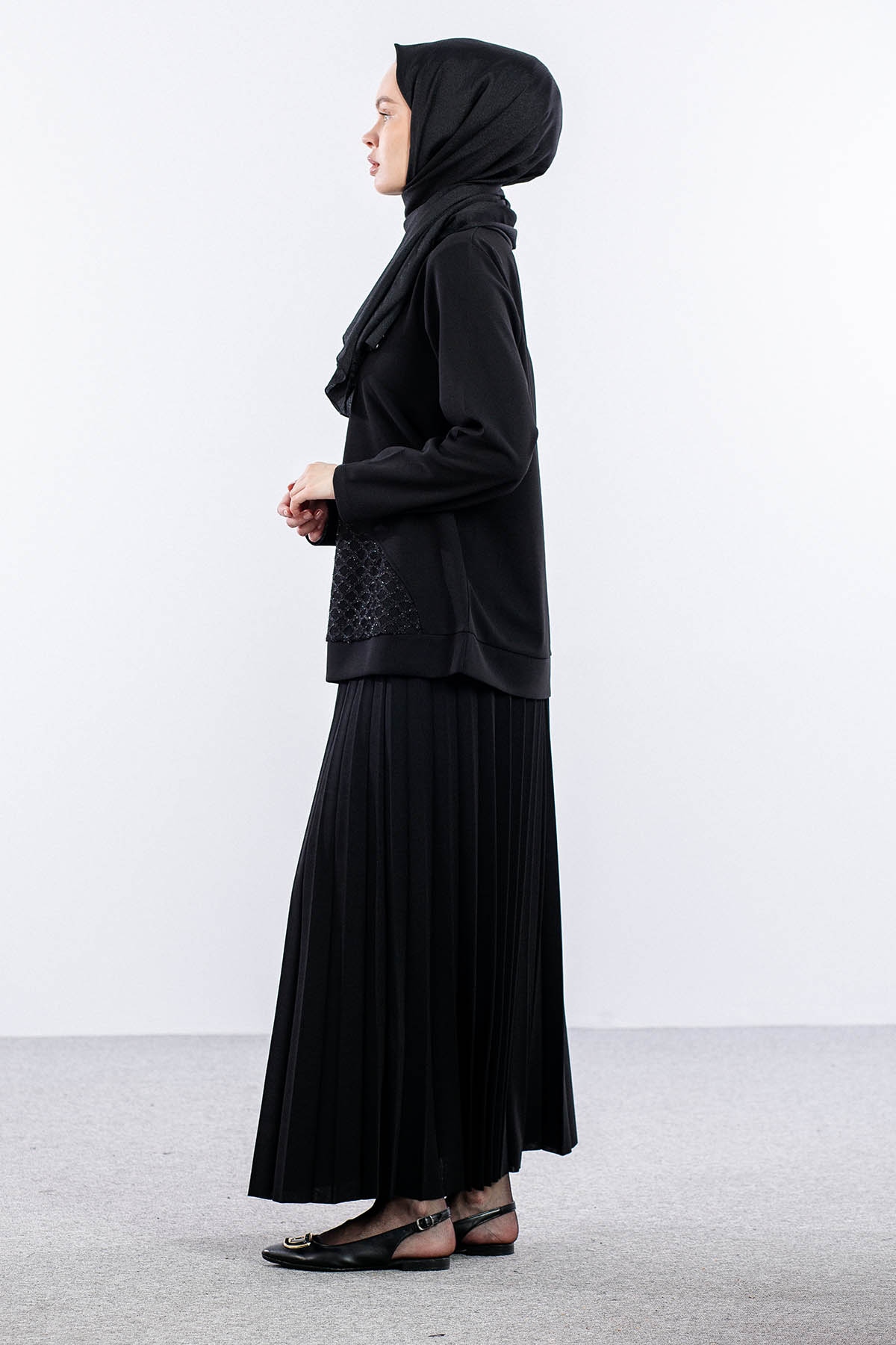 25273 E.takim 44-46 File Detay - Siyah - 3