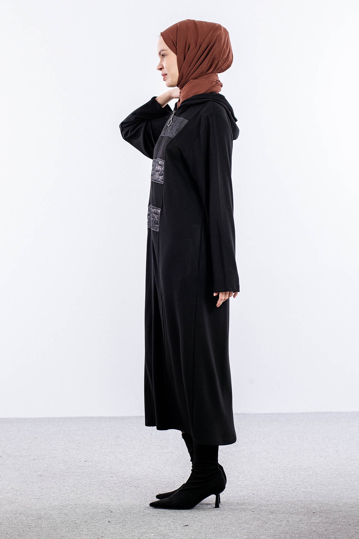 25283 Kaban 44-46-48 Kapsonlu - Siyah - 4