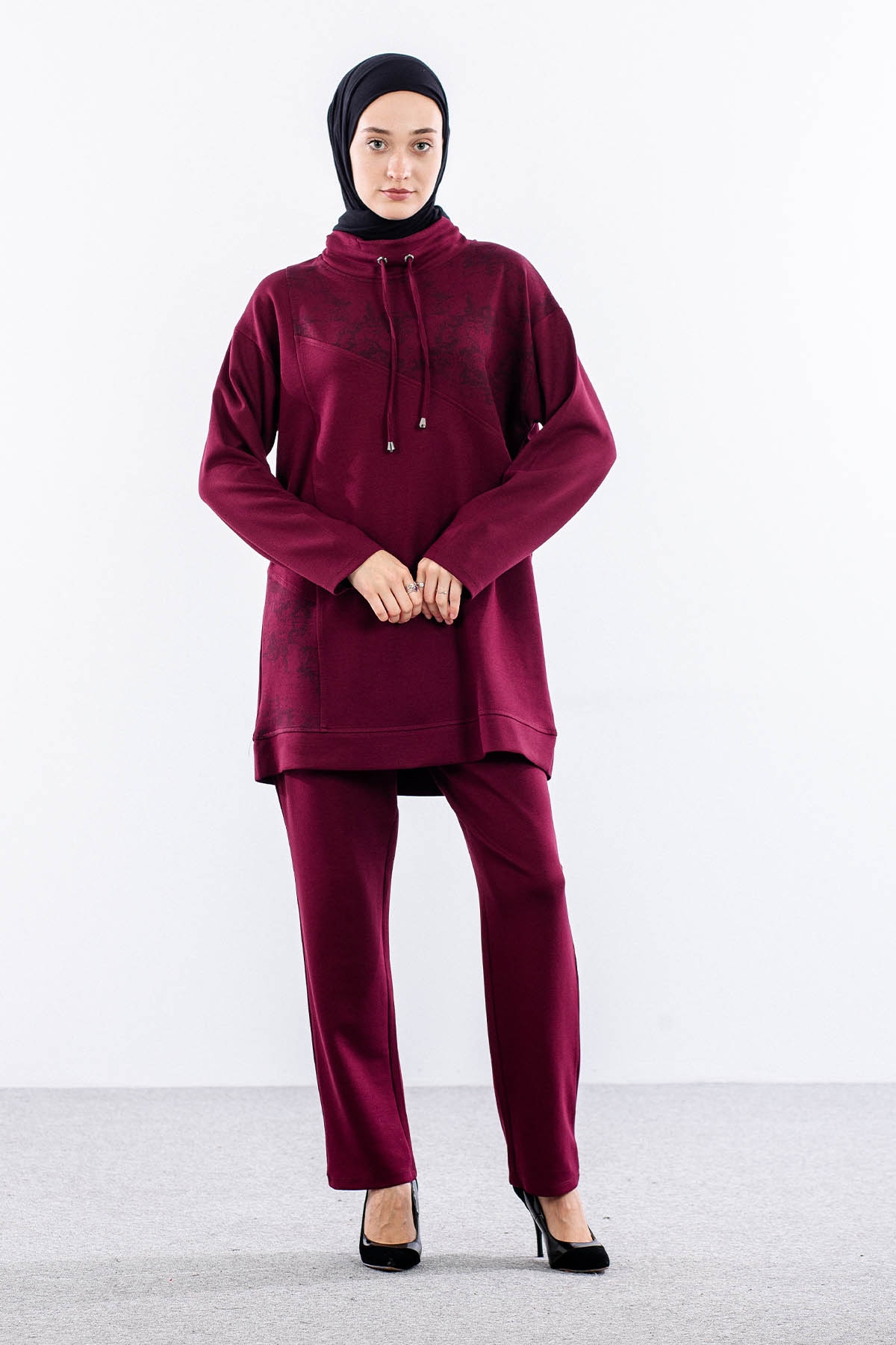 25303 Takim 44-46 - Bordo - 1