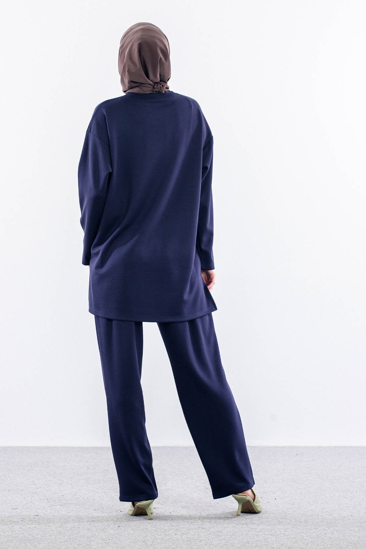 25327 Takim 44-46 Tas Detay - Lacivert - 5