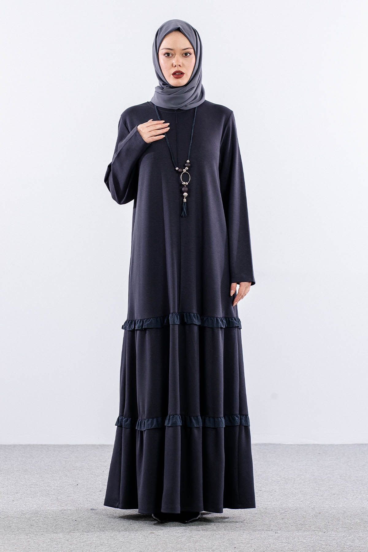 25356 Elbi̇se 44-46-48 - Gri - 1