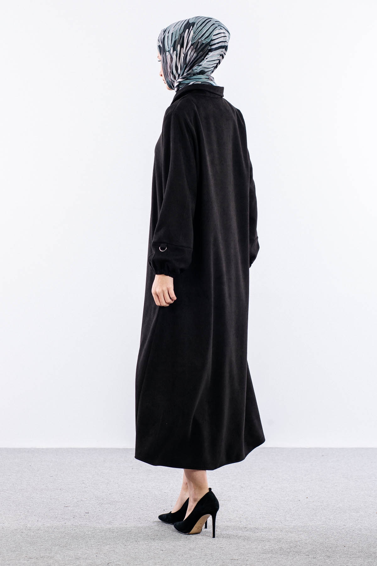 2536 Suet A.boy Kaban 40-50 - Siyah - 3