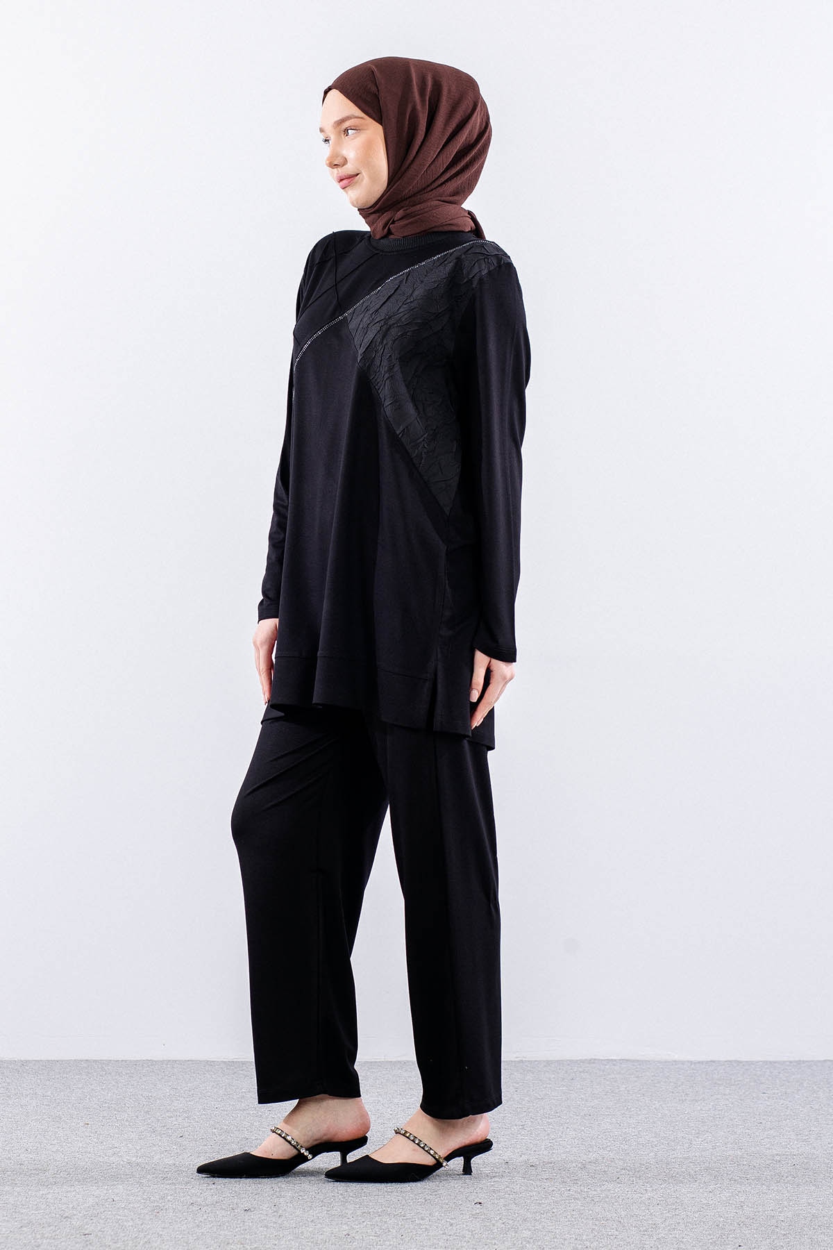 25500 Takim 48-50 - Siyah - 4