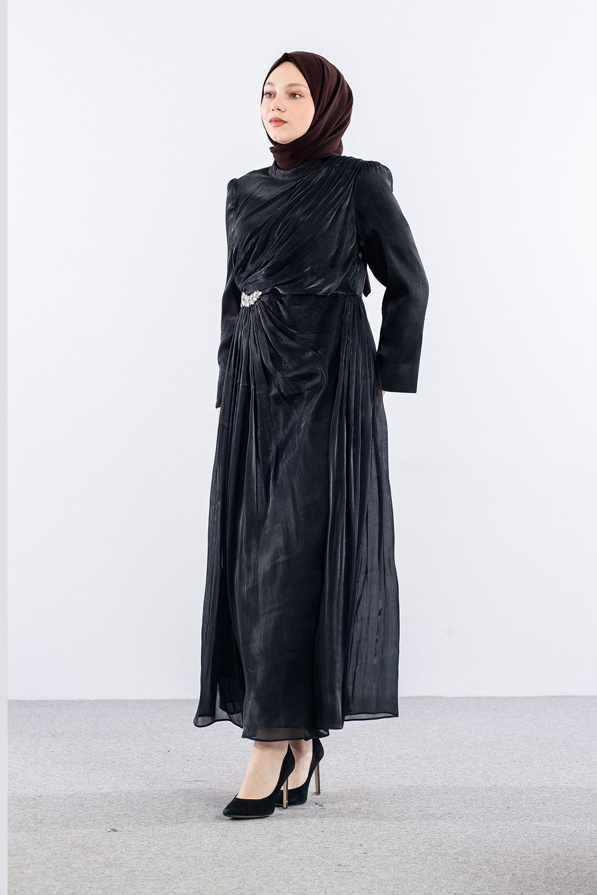 2584 Elbi̇se 40-48 Abi̇ye - Siyah - 2