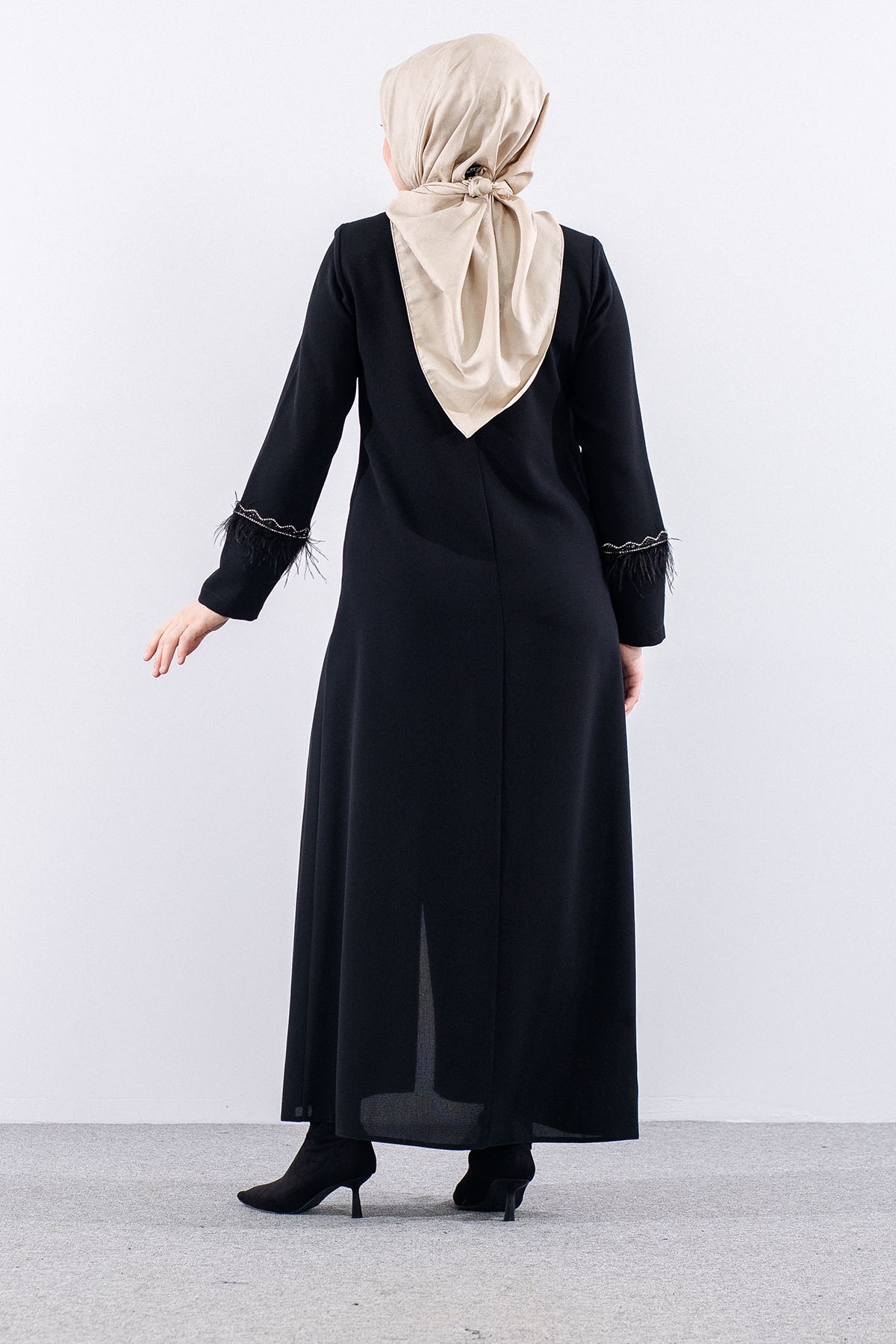 2630 Ferace 42-52 - Siyah - 4