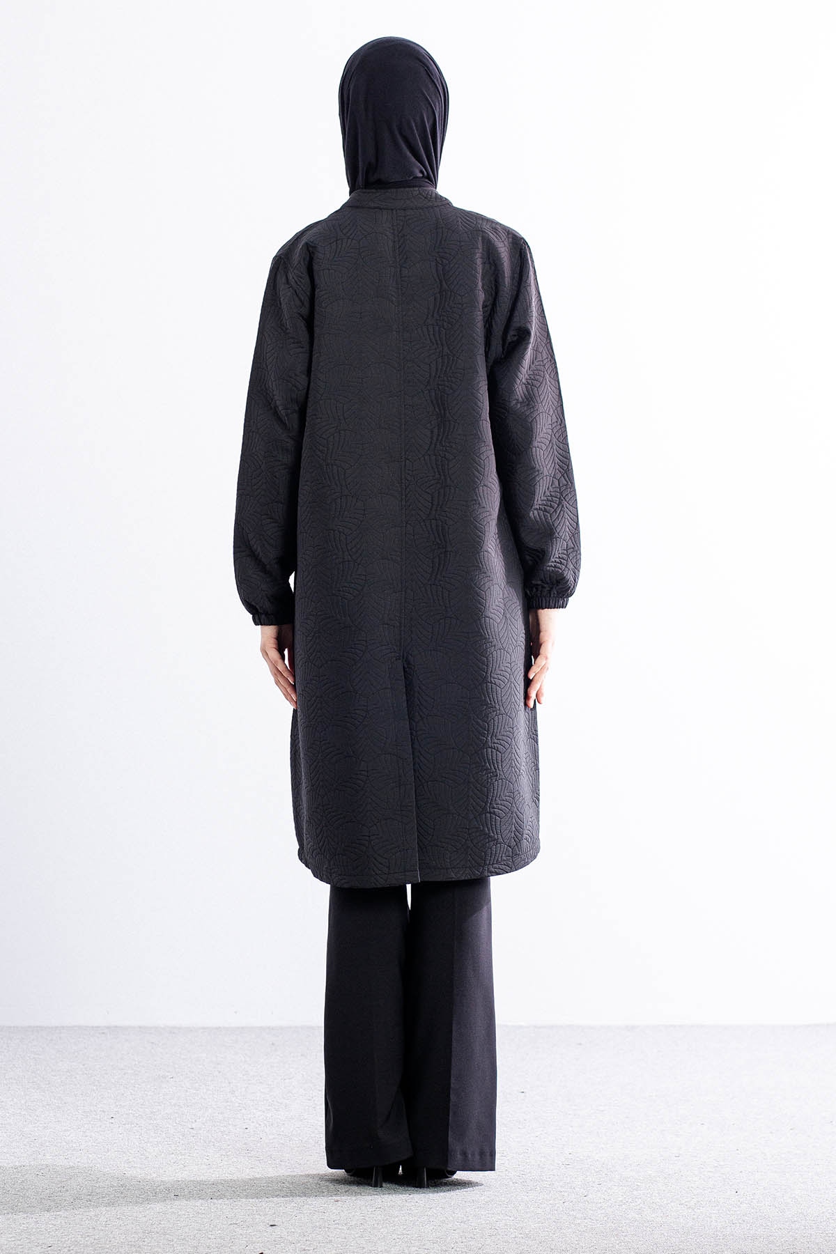 2723 Ceket 1-4 - Siyah - 4