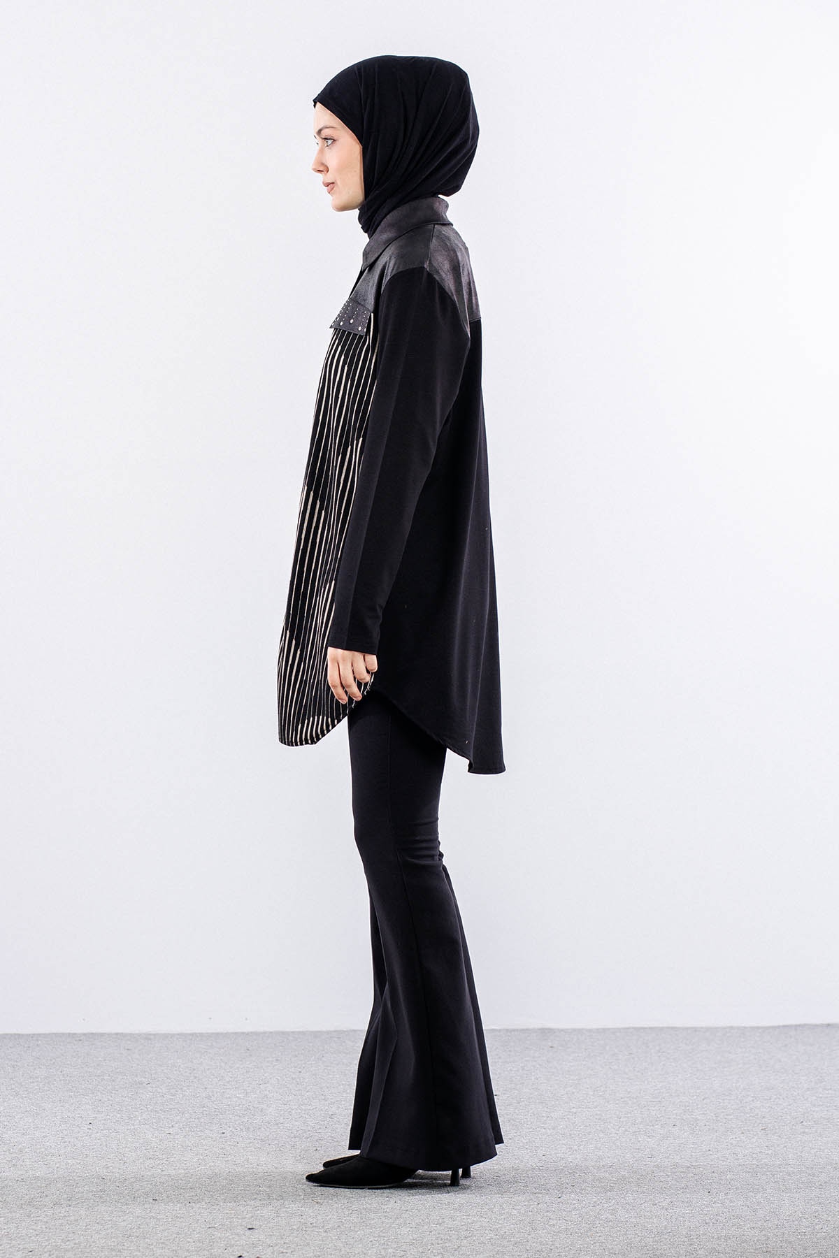 2731 Tuni̇k 44-50 - Siyah - 4