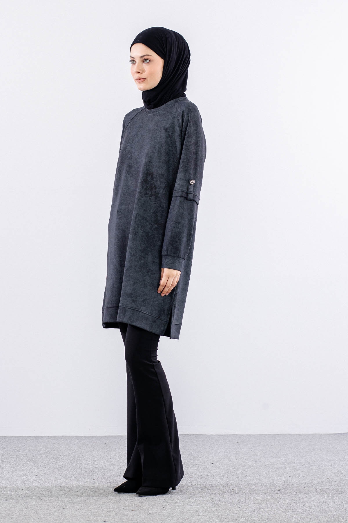 2760 Tuni̇k 44-50 - Siyah - 3