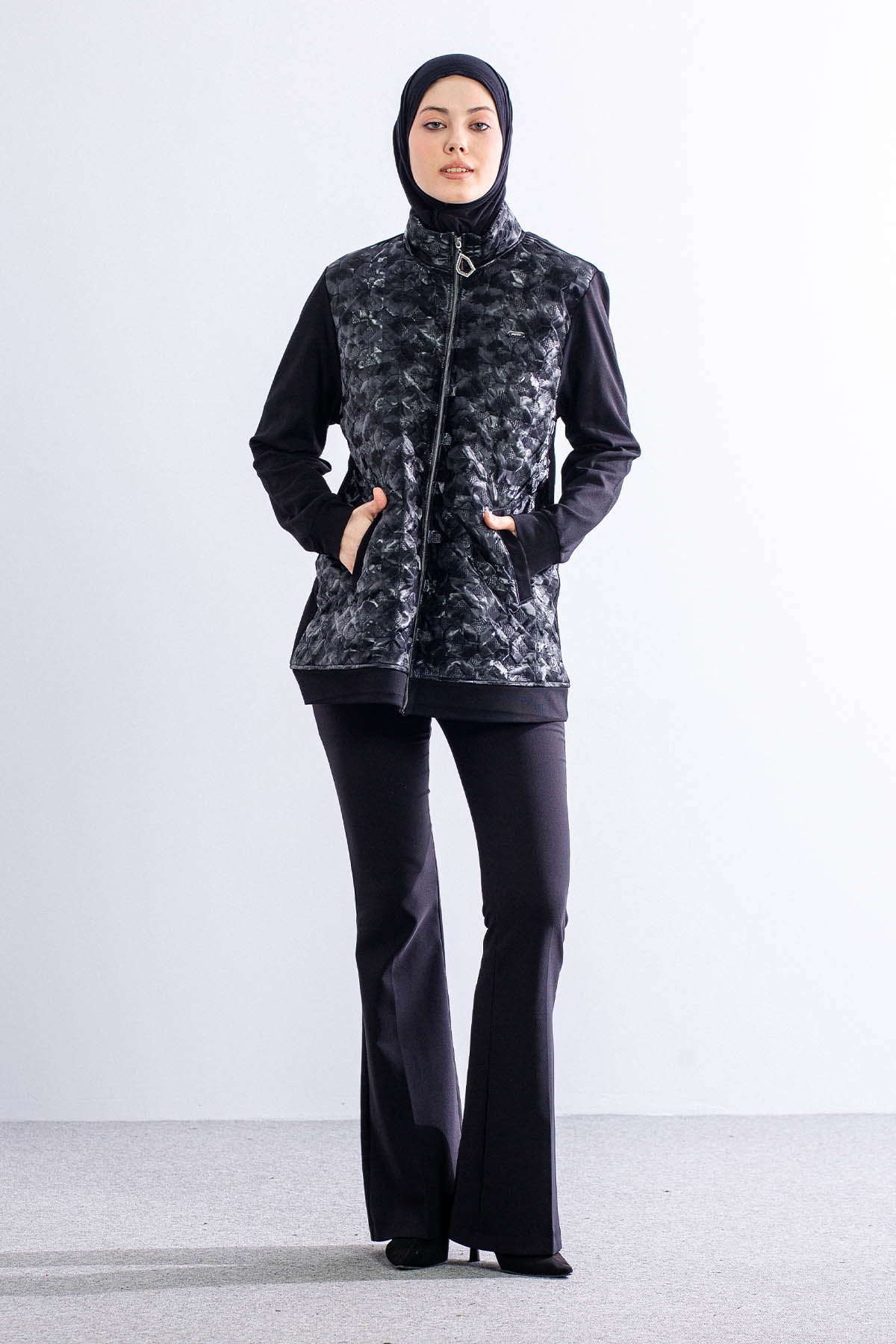 2761 Ceket 44-50 - Siyah - 1