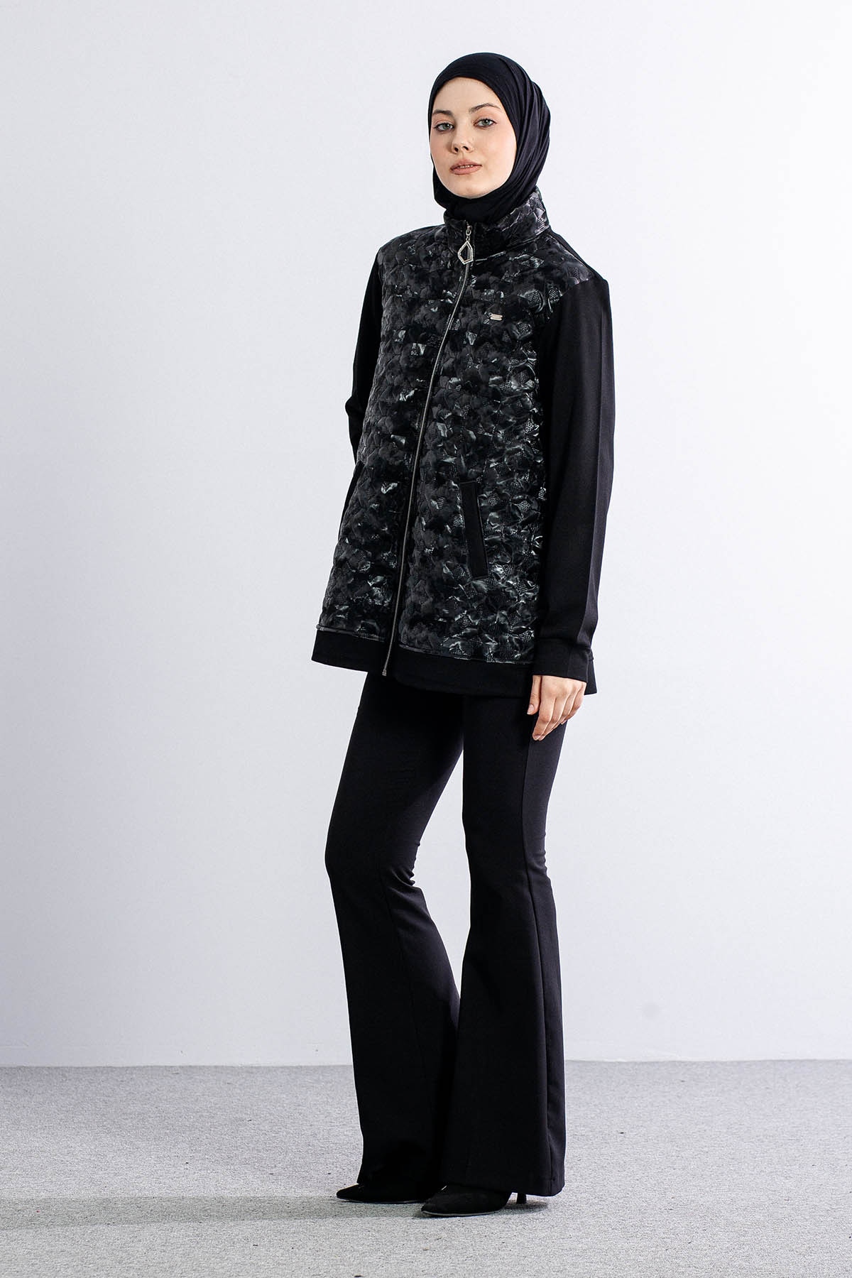 2761 Ceket 44-50 - Siyah - 3