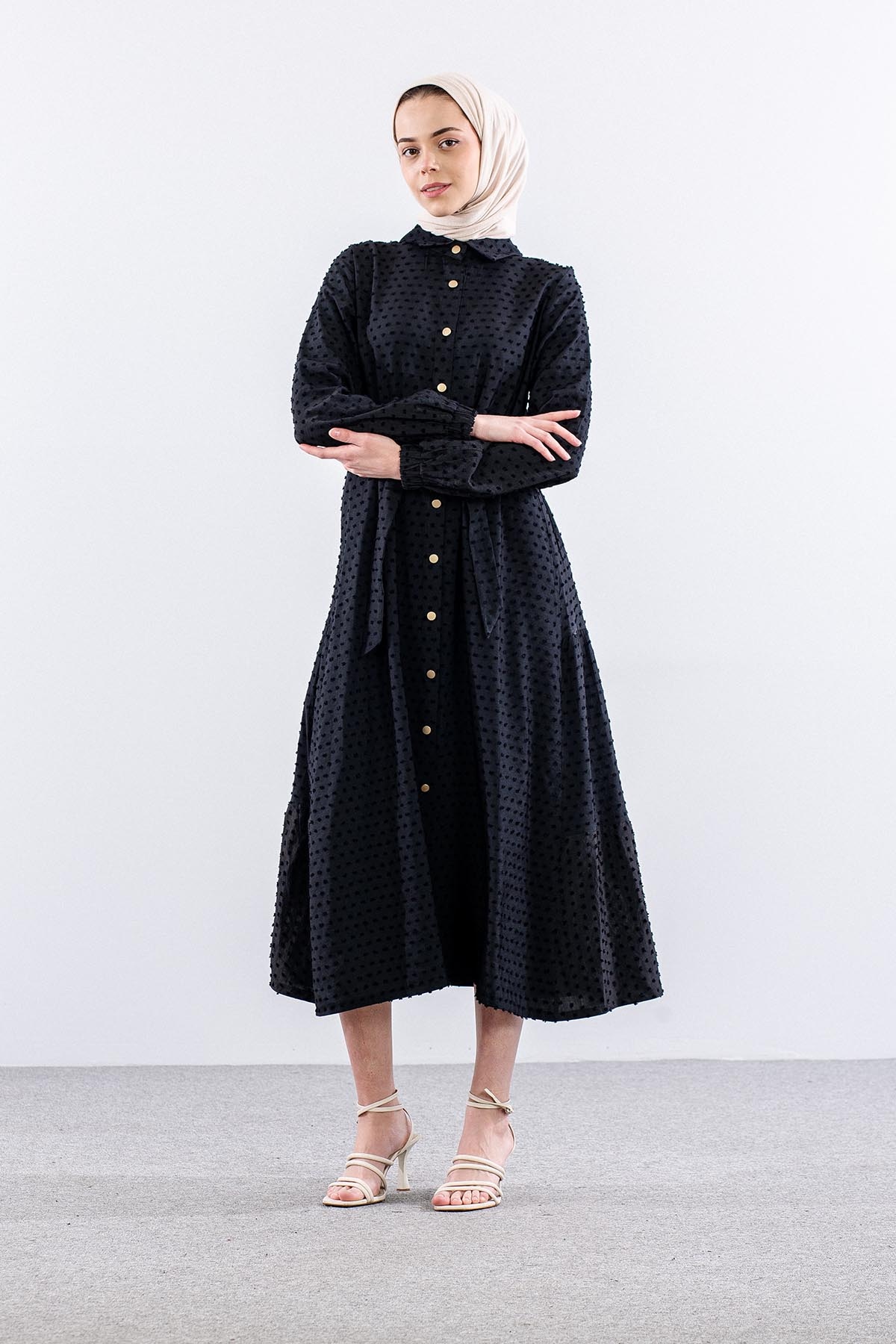 3050 Elbi̇se M-l-xl-2xl - Siyah - 1