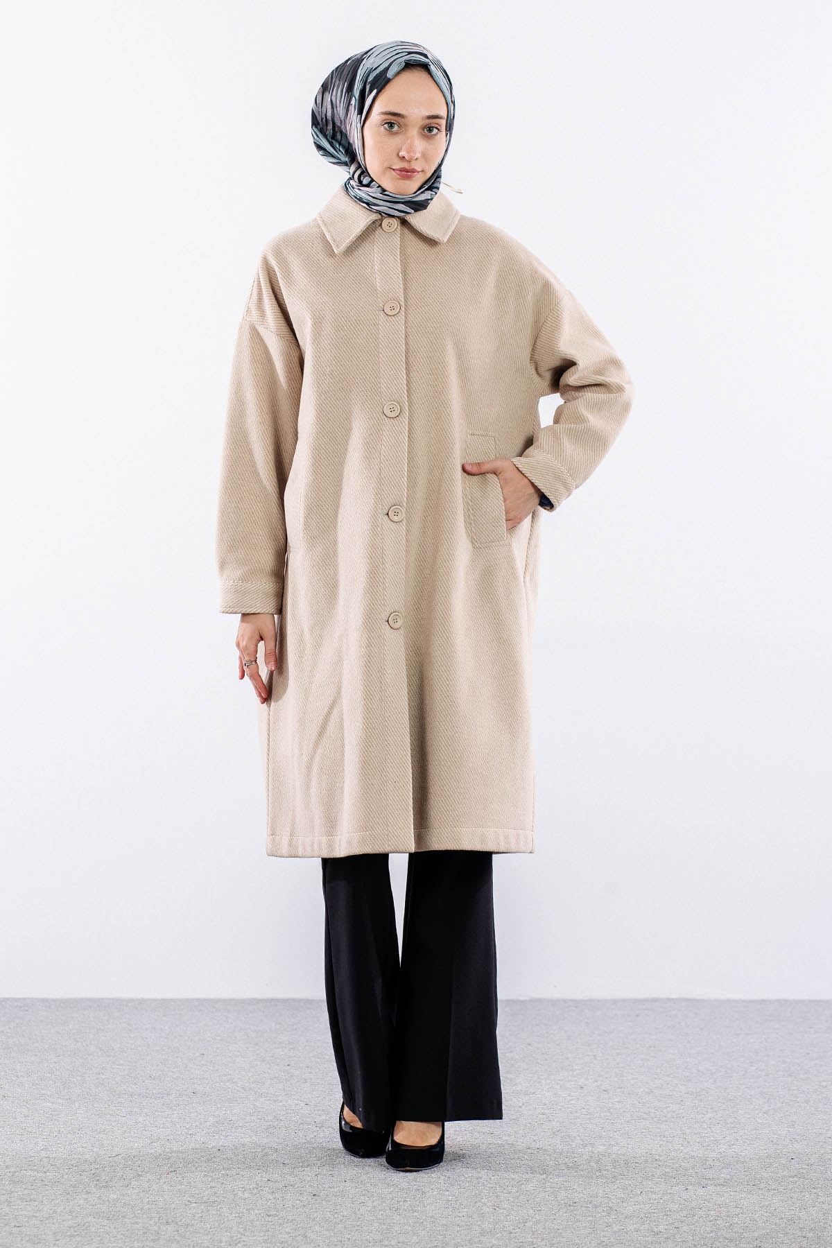 33380 Ince Kase Kap Tek - Bej - 1