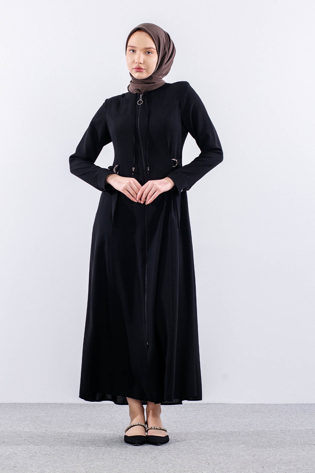 3348 Pantolon 38-48 - Siyah - 2