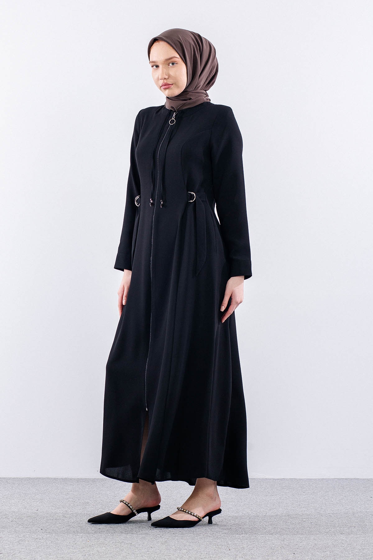 3348 Pantolon 38-48 - Siyah - 3