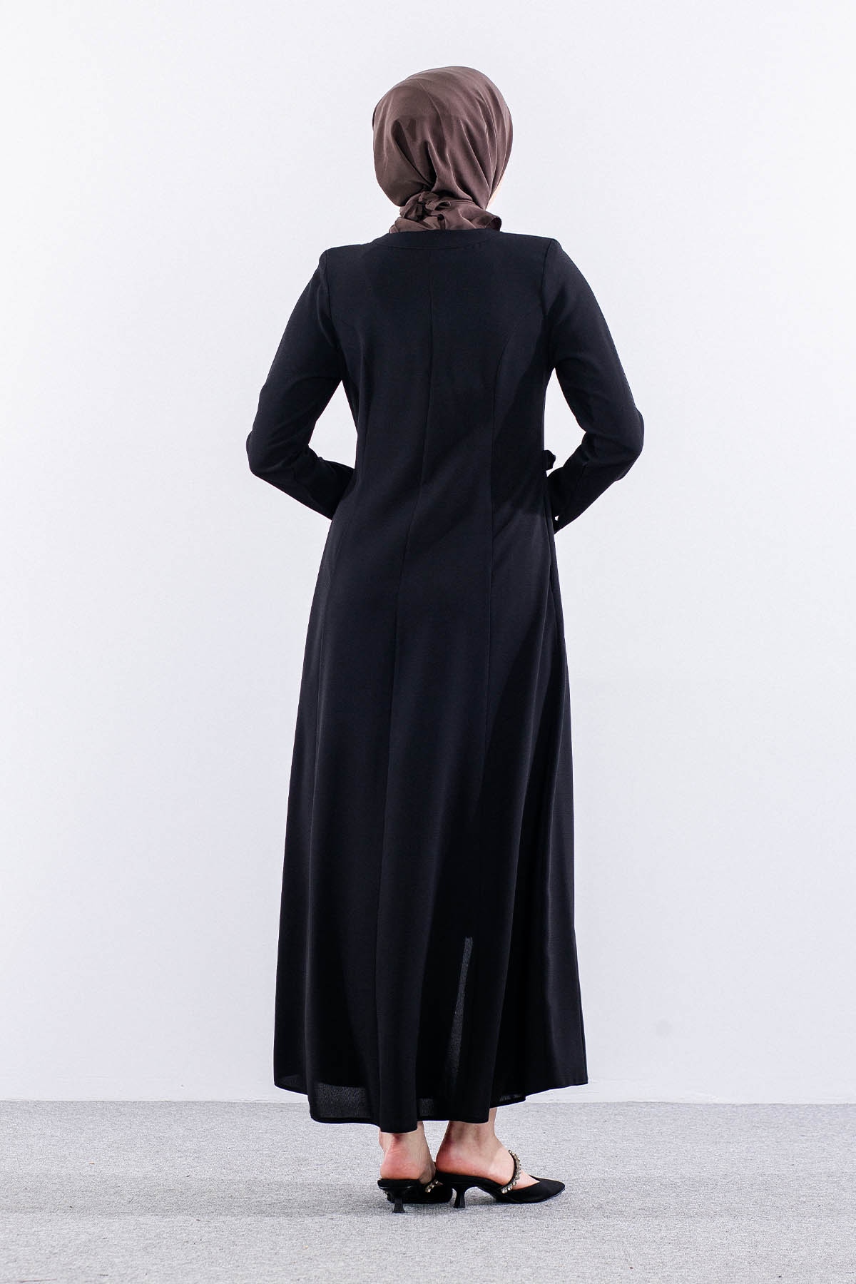 3348 Pantolon 38-48 - Siyah - 5