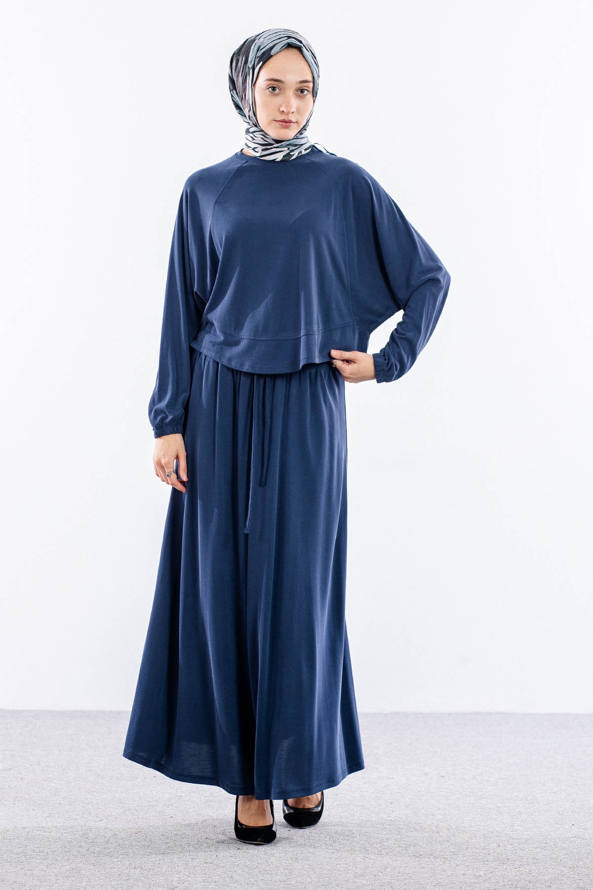 34856 E.takim S-m-l - Lacivert - 1